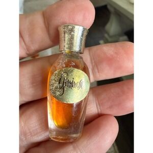 Vintage Max Factor Geminesse Perfume Miniature‎ Glass Splash Bottle 1970s Rare
